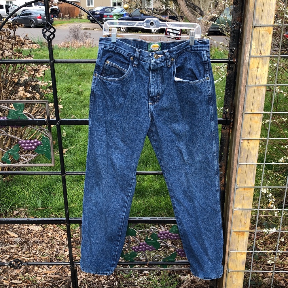 Cabela’s flannel lined blue jeans size 33/30